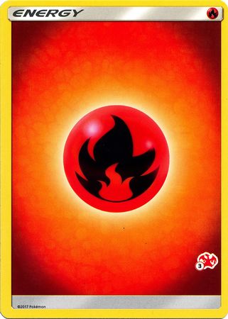 Fire Energy (Charizard Stamp #3) [Battle Academy 2020] | The Time Vault CA