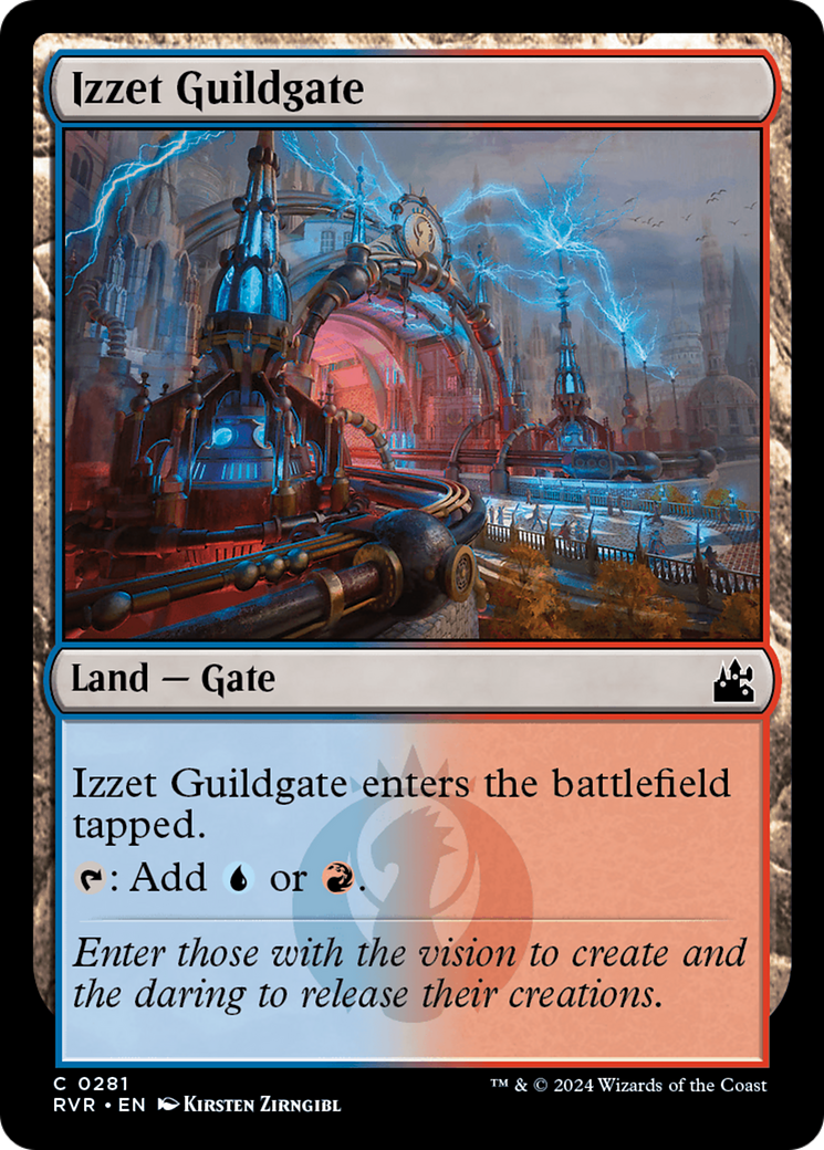 Izzet Guildgate [Ravnica Remastered] | The Time Vault CA