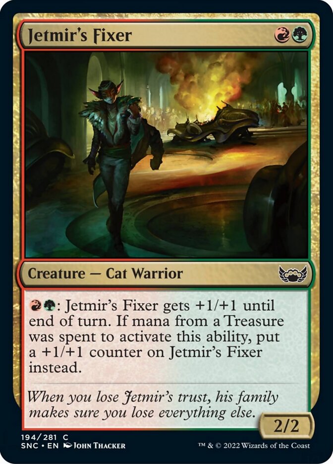 Jetmir's Fixer [Streets of New Capenna] | The Time Vault CA