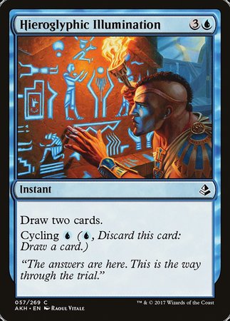 Hieroglyphic Illumination [Amonkhet] | The Time Vault CA