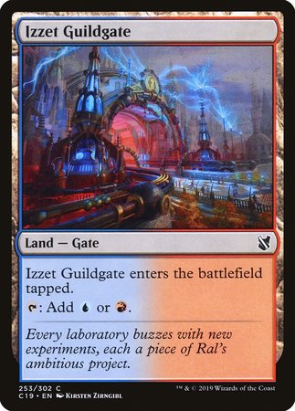 Izzet Guildgate [Commander 2019] | The Time Vault CA