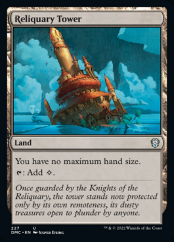 Reliquary Tower [Dominaria United Commander] | The Time Vault CA