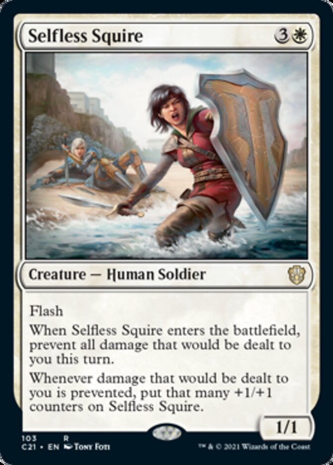 Selfless Squire [Commander 2021] | The Time Vault CA