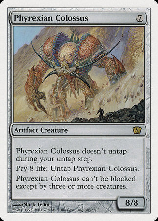 Phyrexian Colossus [Eighth Edition] | The Time Vault CA