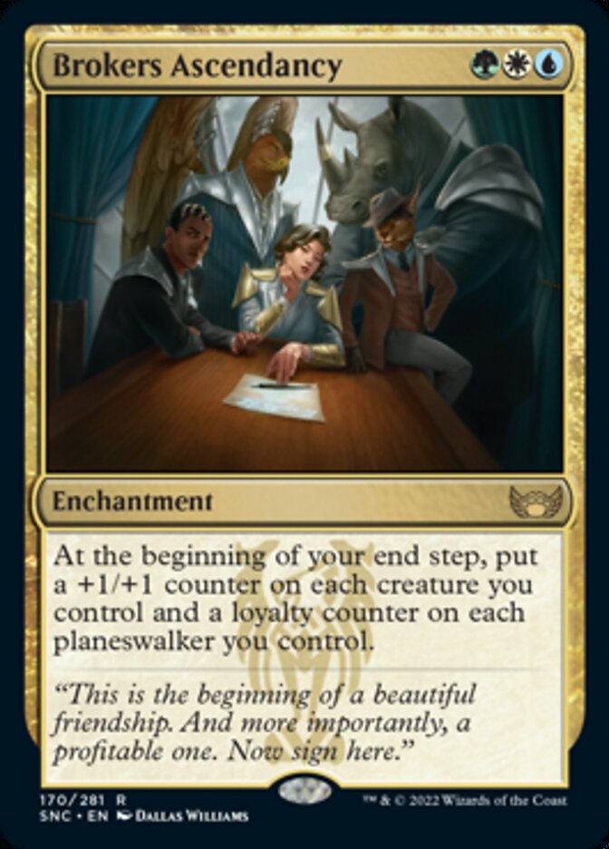 Brokers Ascendancy [Streets of New Capenna] | The Time Vault CA