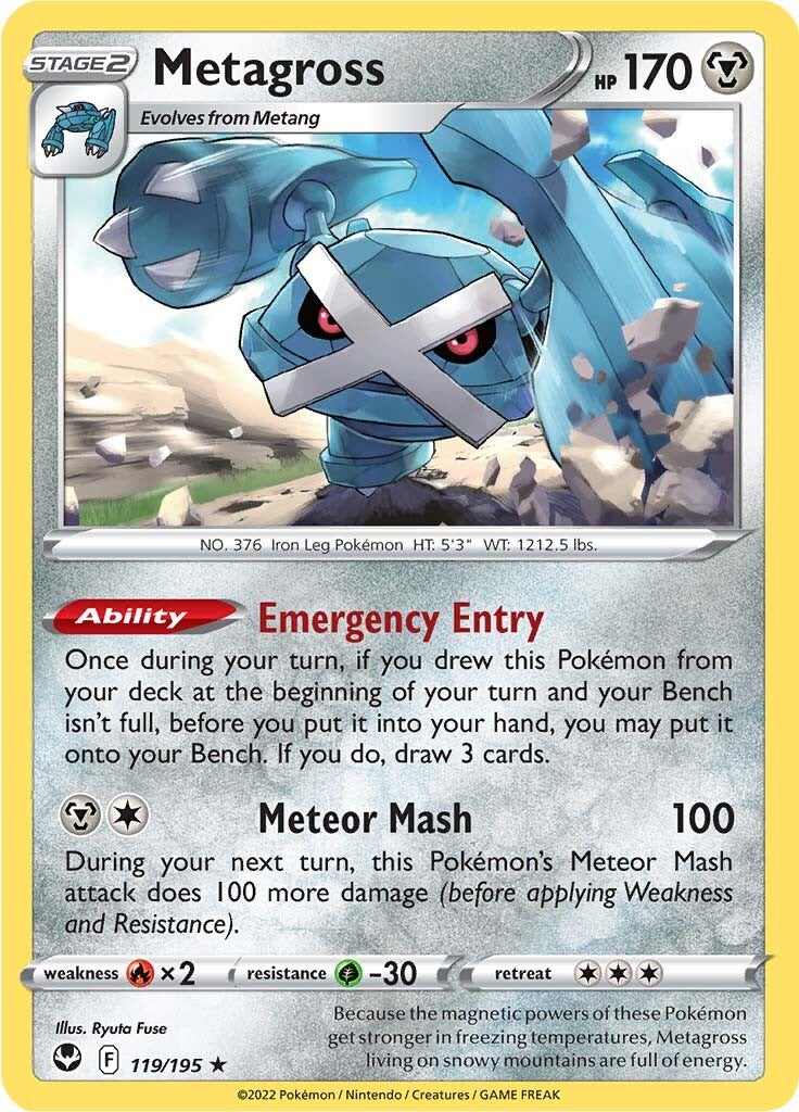 Metagross (119/195) [Sword & Shield: Silver Tempest] | The Time Vault CA