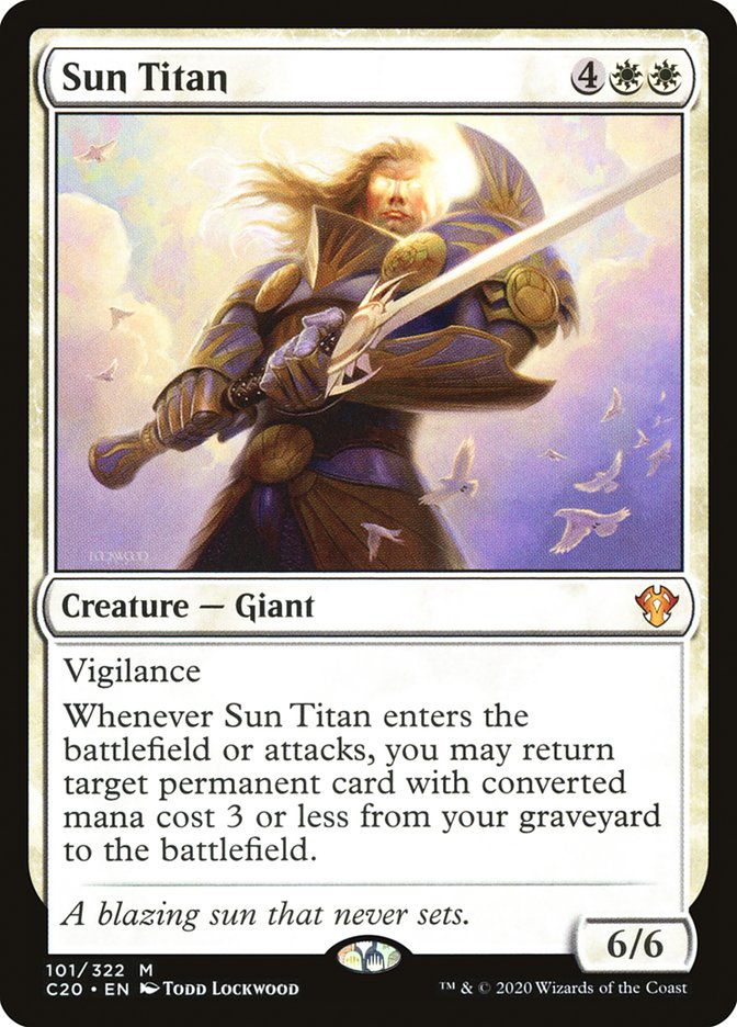 Sun Titan [Commander 2020] | The Time Vault CA