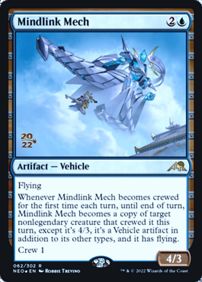 Mindlink Mech [Kamigawa: Neon Dynasty Prerelease Promos] | The Time Vault CA