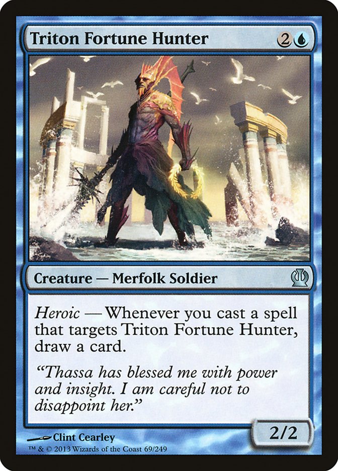 Triton Fortune Hunter [Theros] | The Time Vault CA