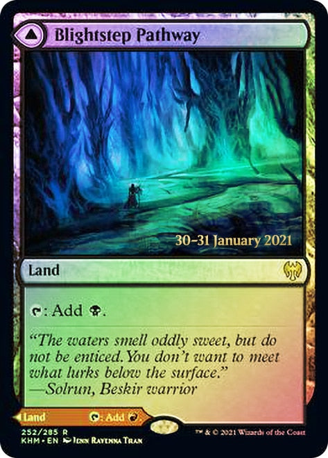 Blightstep Pathway // Searstep Pathway  [Kaldheim Prerelease Promos] | The Time Vault CA