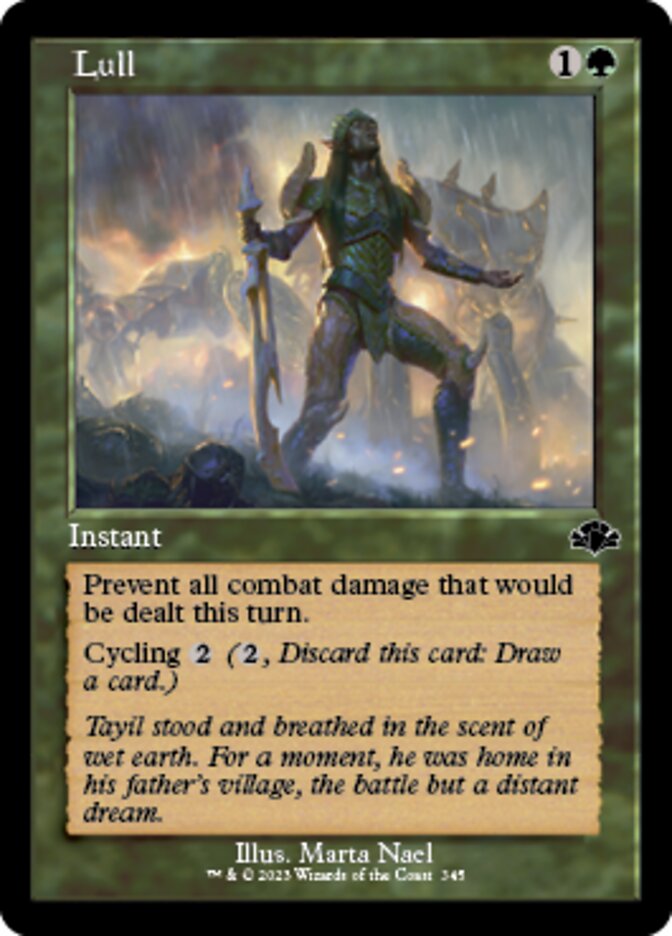 Lull (Retro) [Dominaria Remastered] | The Time Vault CA