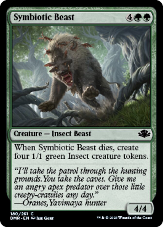 Symbiotic Beast [Dominaria Remastered] | The Time Vault CA