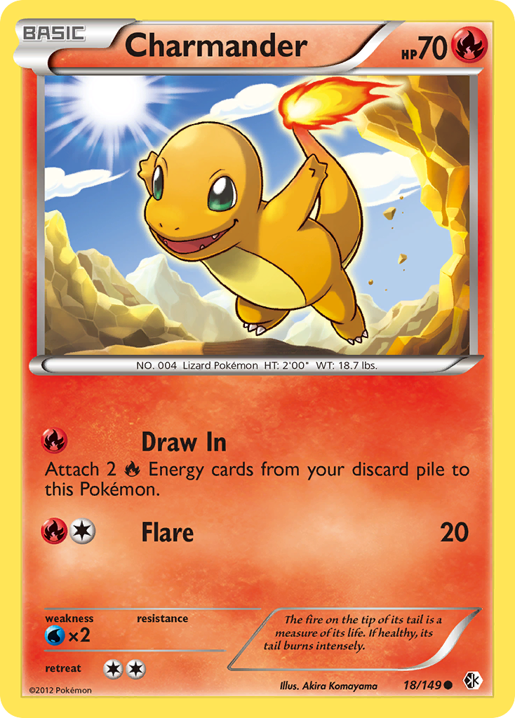 Charmander (18/149) [Black & White: Boundaries Crossed] | The Time Vault CA