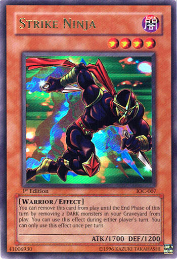 Strike Ninja [IOC-007] Ultra Rare | The Time Vault CA