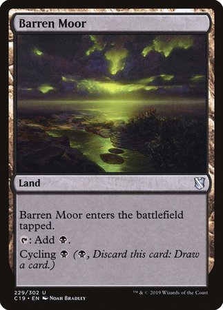 Barren Moor [Commander 2019] | The Time Vault CA