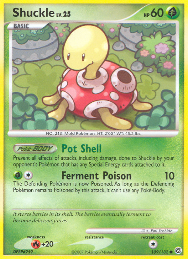 Shuckle (109/132) [Diamond & Pearl: Secret Wonders] | The Time Vault CA