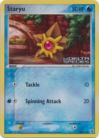 Staryu (84/113) (Stamped) [EX: Delta Species] | The Time Vault CA