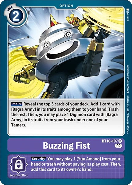 Buzzing Fist [BT10-107] [Revision Pack Cards] | The Time Vault CA