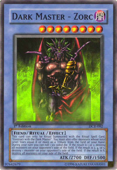 Dark Master - Zorc [DCR-082] Super Rare | The Time Vault CA