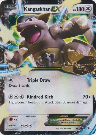 Kangaskhan EX (78/106) (Jumbo Card) [XY: Flashfire] | The Time Vault CA