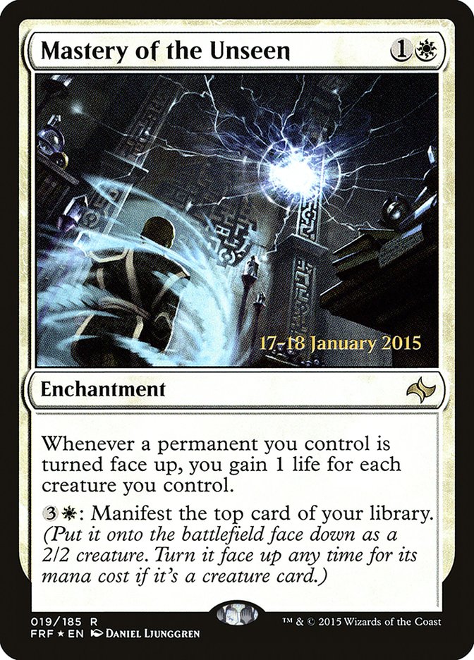 Mastery of the Unseen  [Fate Reforged Prerelease Promos] | The Time Vault CA