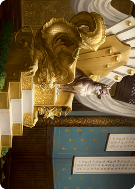 Yoshimaru, Ever Faithful Art Card [Kamigawa: Neon Dynasty Art Series] | The Time Vault CA