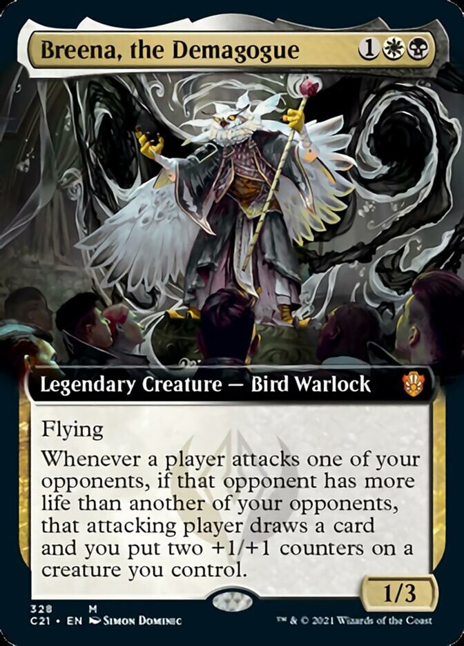 Breena, the Demagogue (Extended) [Commander 2021] | The Time Vault CA
