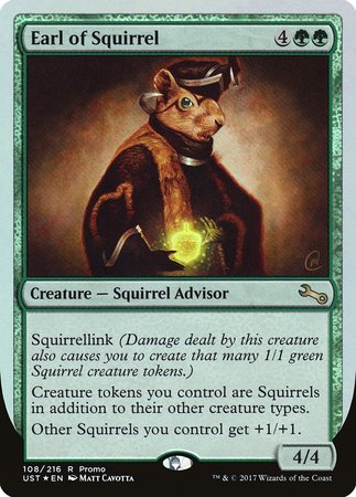 Earl of Squirrel [Unstable Promos] | The Time Vault CA