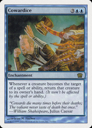 Cowardice [Eighth Edition] | The Time Vault CA