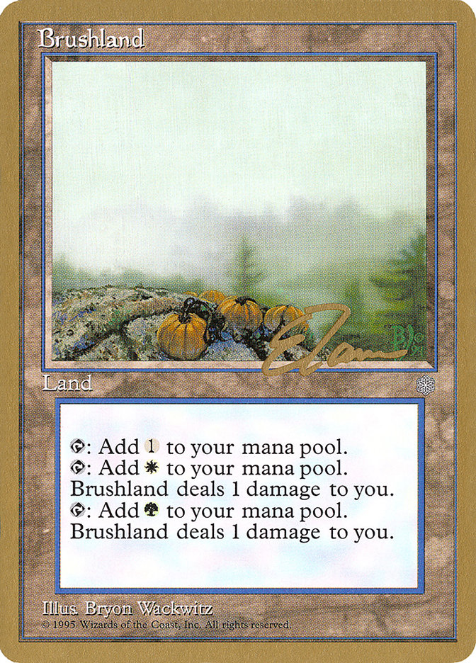 Brushland (Eric Tam) [Pro Tour Collector Set] | The Time Vault CA