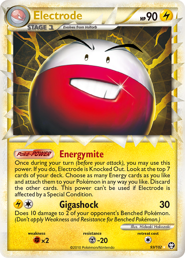 Electrode (93/102) [HeartGold & SoulSilver: Triumphant] | The Time Vault CA