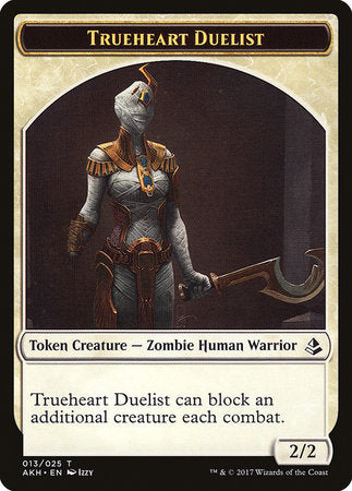 Trueheart Duelist Token [Amonkhet Tokens] | The Time Vault CA