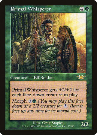 Primal Whisperer [Legions] | The Time Vault CA