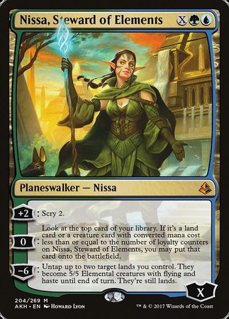 Nissa, Steward of Elements [Amonkhet] | The Time Vault CA