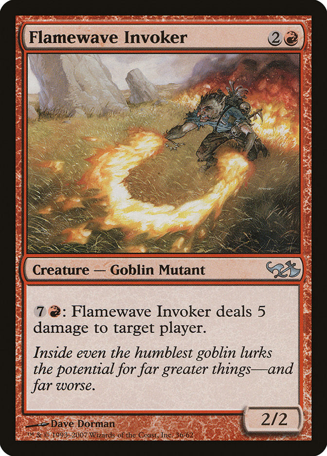 Flamewave Invoker [Duel Decks: Elves vs. Goblins] | The Time Vault CA