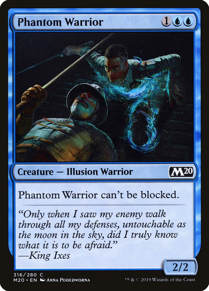 Phantom Warrior [Core Set 2020] | The Time Vault CA