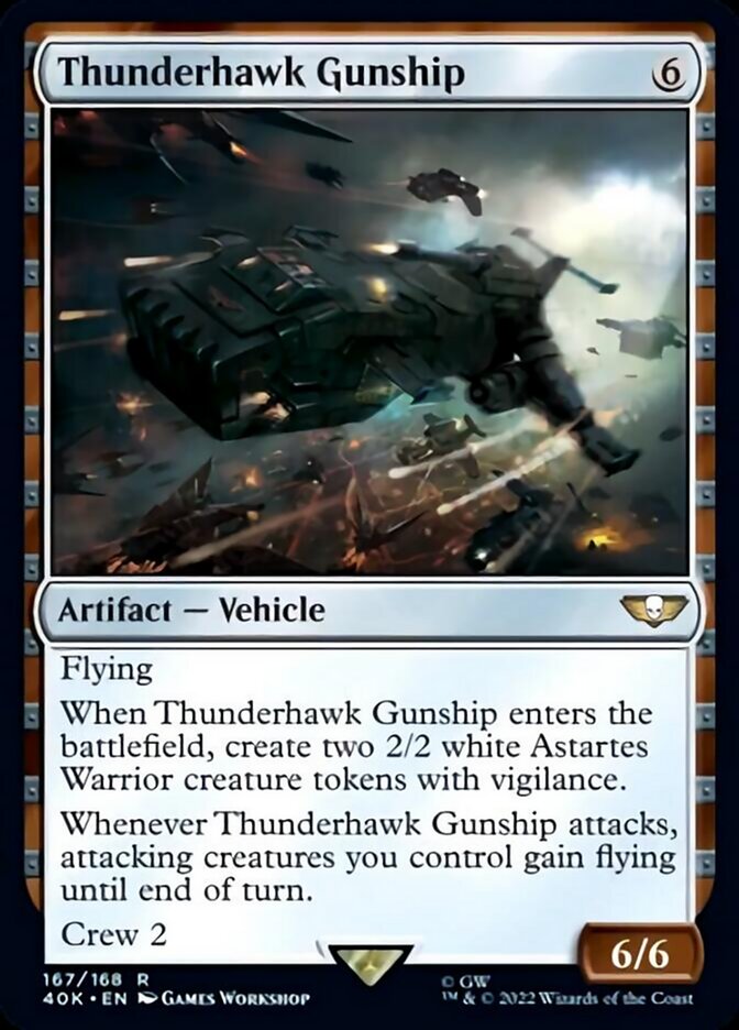 Thunderhawk Gunship [Universes Beyond: Warhammer 40,000] | The Time Vault CA