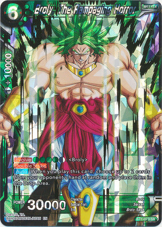 Broly, The Rampaging Horror (Shatterfoil) (BT1-073) [Dragon Brawl] | The Time Vault CA