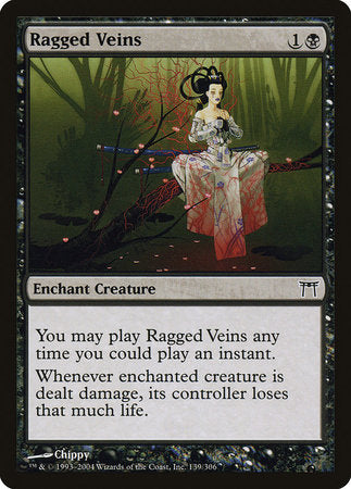 Ragged Veins [Champions of Kamigawa] | The Time Vault CA