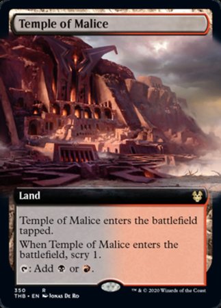 Temple of Malice (Extended Art) [Theros Beyond Death] | The Time Vault CA