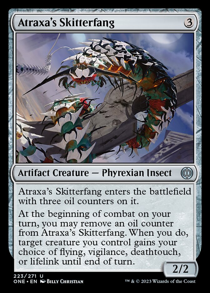 Atraxa's Skitterfang [Phyrexia: All Will Be One] | The Time Vault CA