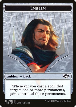 Emblem - Dack Fayden [Mythic Edition Tokens] | The Time Vault CA