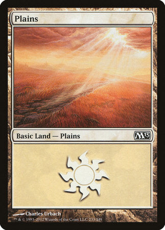 Plains (233) [Magic 2013] | The Time Vault CA
