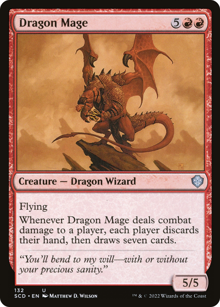 Dragon Mage [Starter Commander Decks] | The Time Vault CA