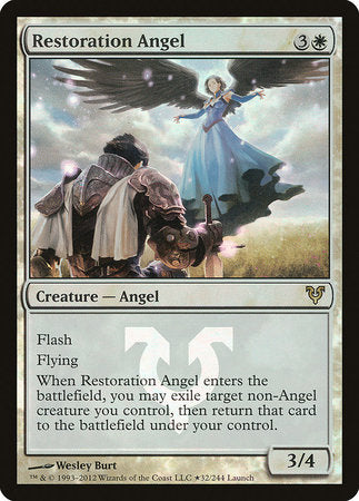 Restoration Angel [Avacyn Restored Promos] | The Time Vault CA