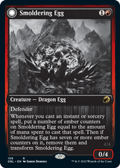 Smoldering Egg // Ashmouth Dragon [Innistrad: Double Feature] | The Time Vault CA