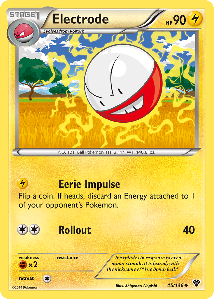 Electrode (45/146) [XY: Base Set] | The Time Vault CA