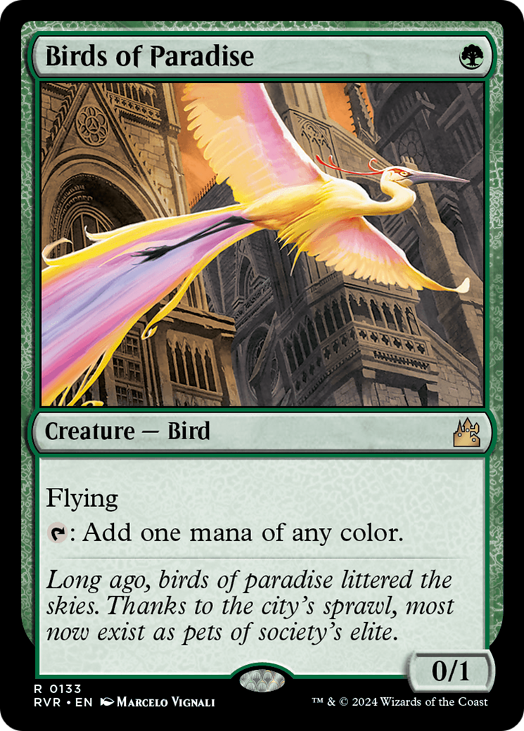 Birds of Paradise [Ravnica Remastered] | The Time Vault CA