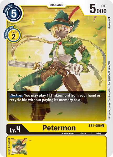 Petermon [BT1-056] [Release Special Booster Ver.1.0] | The Time Vault CA