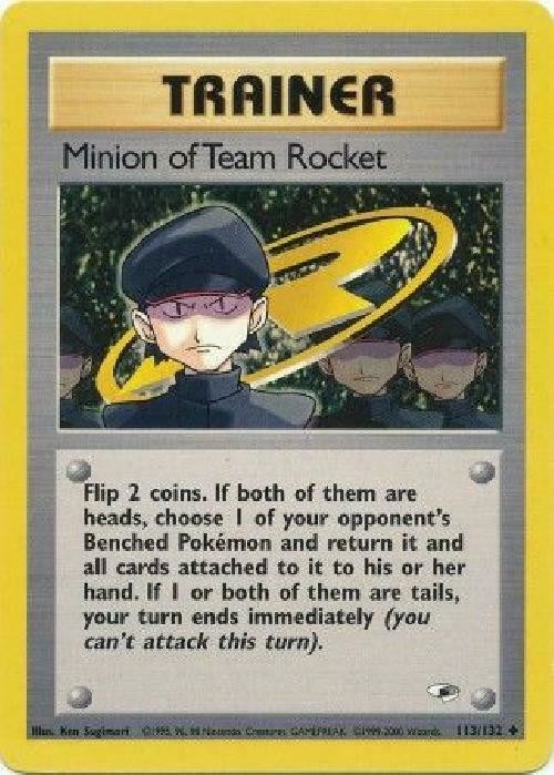 Minion of Team Rocket (113/132) [Gym Heroes Unlimited] | The Time Vault CA